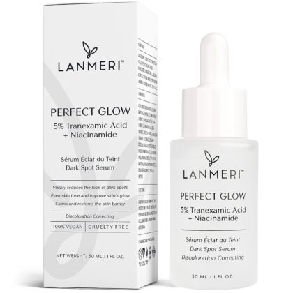 Dark Spot Remover for Face, Discoloration Correcting Glow Serum, Dark Spot Corrector Serum, Niacinamide Serum with Tranexamic Acid, Hyperpigmentation and Melasma Treatment for Face